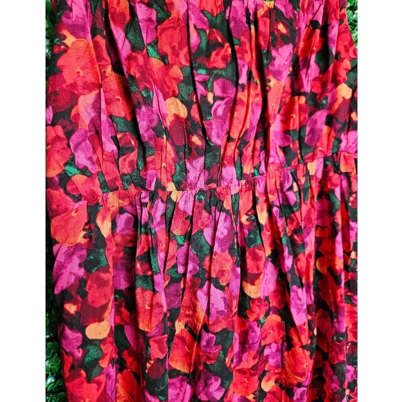 J.Crew Empire-waist cotton voile dress in floral - Picture 4 of 8